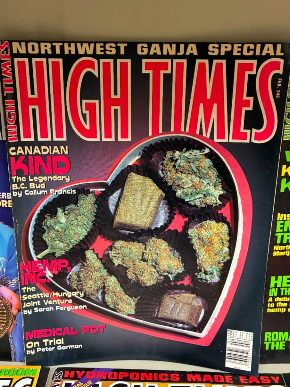 Vintage High Times Magazine Lot Of (8) 1996 Kurt Cobain Wu-Tang Clan Cannabis